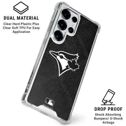 MLB Toronto Blue Jays Dark Wash Galaxy S25 Ultra Clear Case